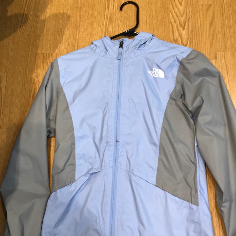 north face rain coat